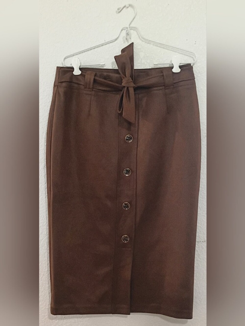 Pencil Skirt with Tie